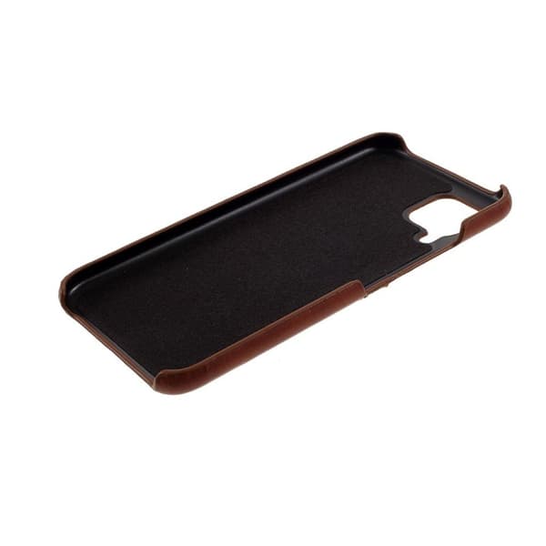 Dual Card deksel - Huawei P40 Lite / Nova 6 SE - Kaffe Brown