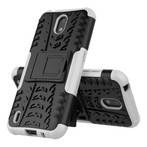 Offroad Etui Nokia 1.3 - Svart / Hvit Black