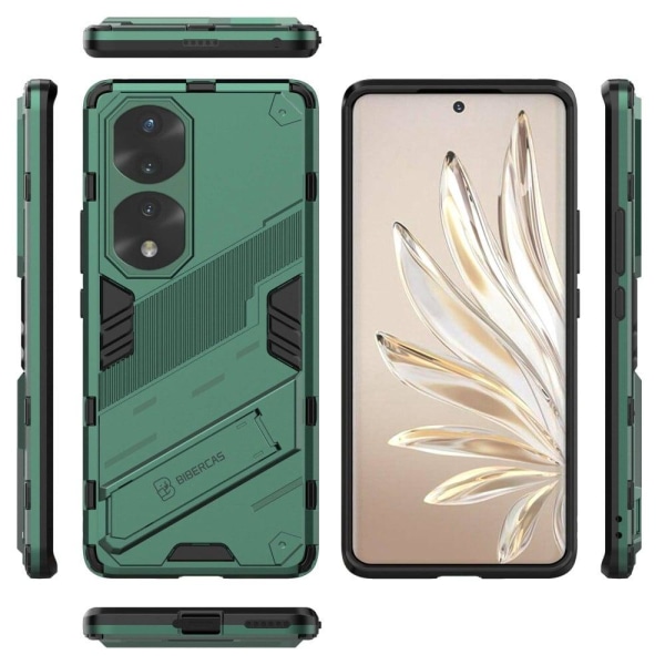 Stöttåligt Honor 70 Pro hybridskal - Grön Grön