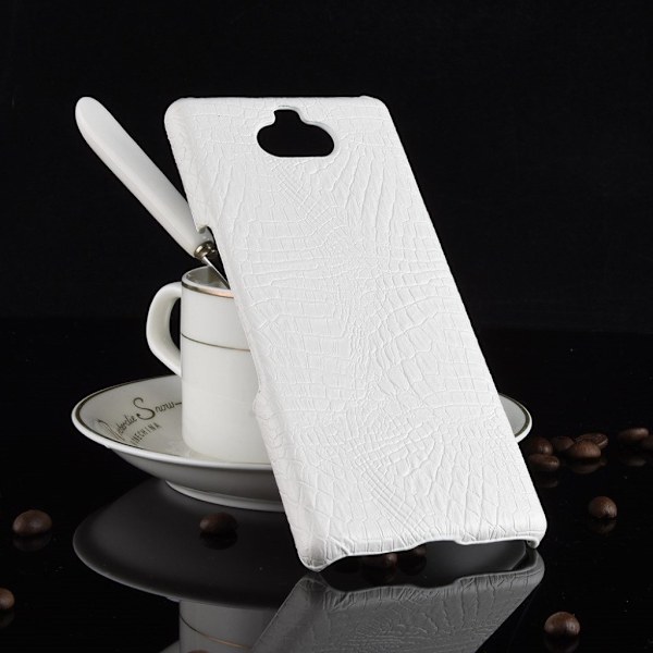 Sony Xperia 10 Plus krokodille etui - Hvid White