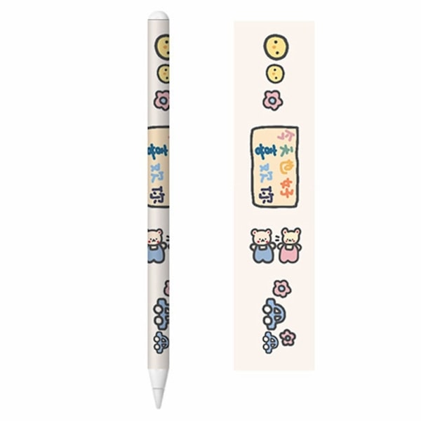 Apple Pencil 2 cool tarra - Tytöt Rakastavat Karhuja Ja Auto Multicolor