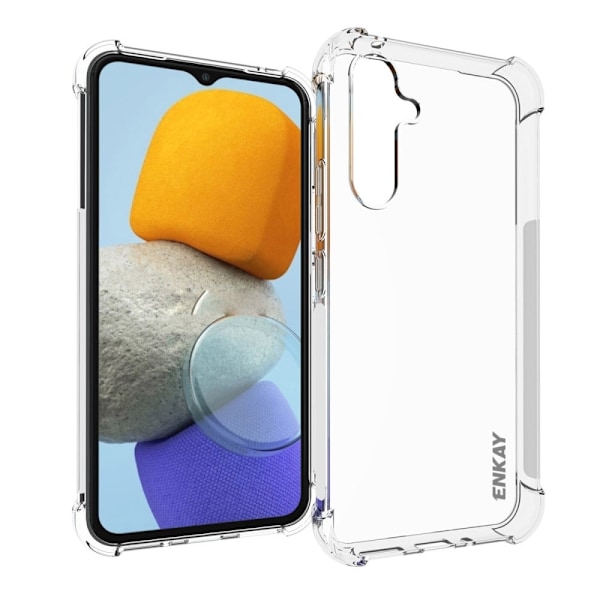 ENKAY klart faldsikkert etui til Samsung Galaxy A54 Transparent