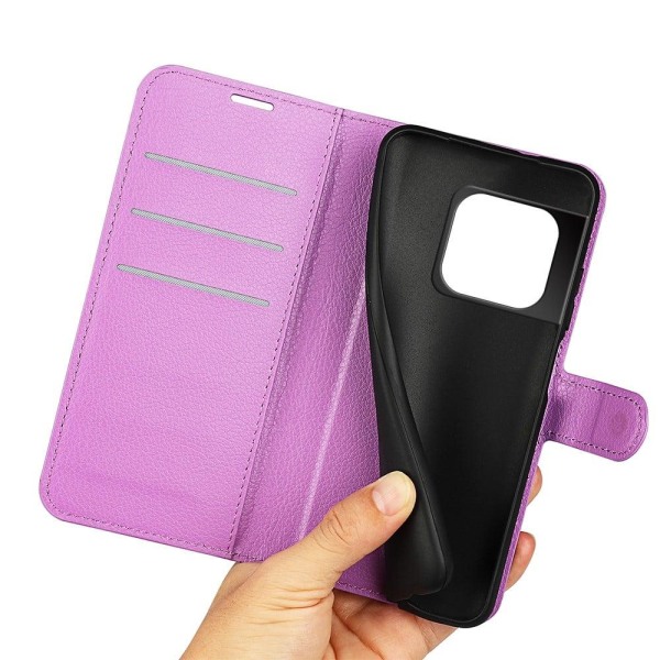 Classic OnePlus 10 Pro Flip Etui - Lilla Purple