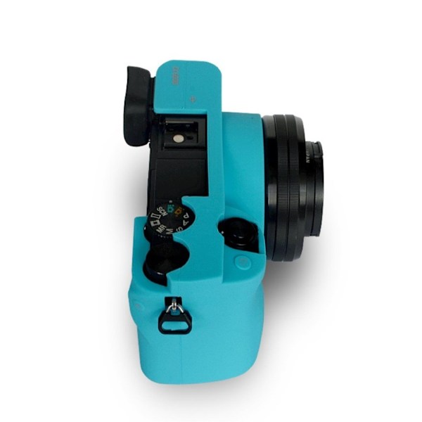 Sony Alpha A6300/A6000 fleksibel blød silikone etui - blå Blue