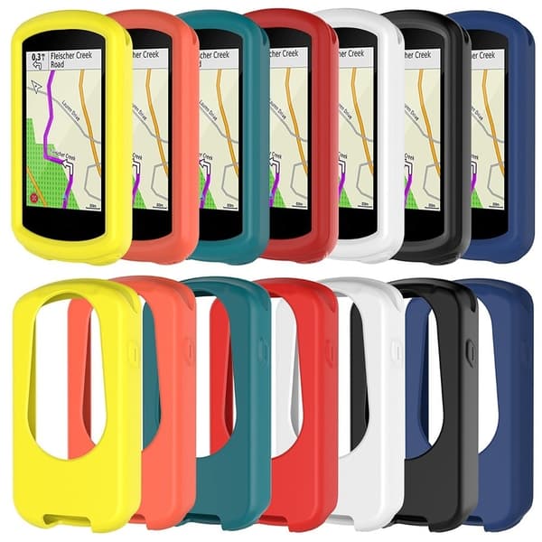 Garmin Edge 1030 Plus / 1030 silikonöverdrag - Mörkblå Blå