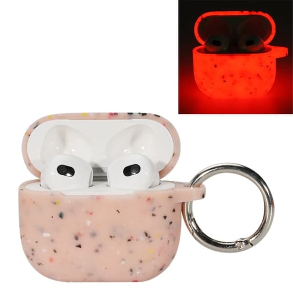 AirPods 3 lysende etui med spenne - Rosa Pink