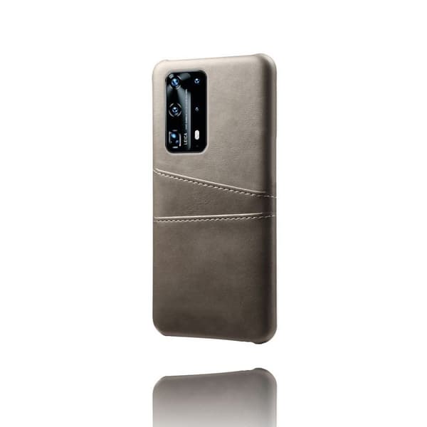 Dual Card kuoret - Huawei P40 - Harmaa Silver grey