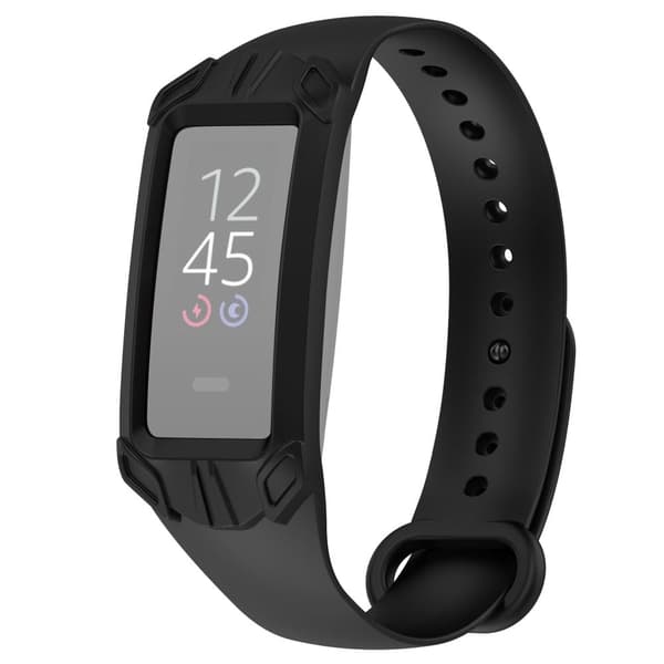 Amazon Halo View silikoneurrem med beskyttelsesetui - Sort Black