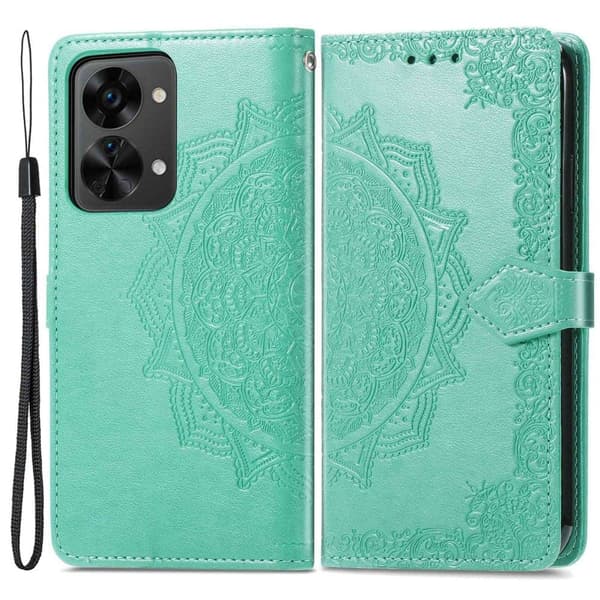 Mandala OnePlus Nord 2t Flippetui - Grønn Green