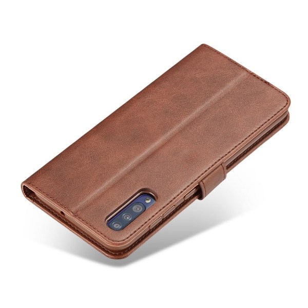 LC.IMEEKE Samsung Galaxy A70 Flip kotelot - Kahvi Brown
