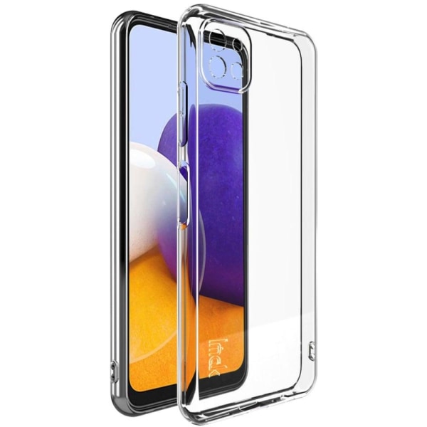 Imak UX-5 suojus Samsung Galaxy A22 5G - Läpinäkyvä Transparent