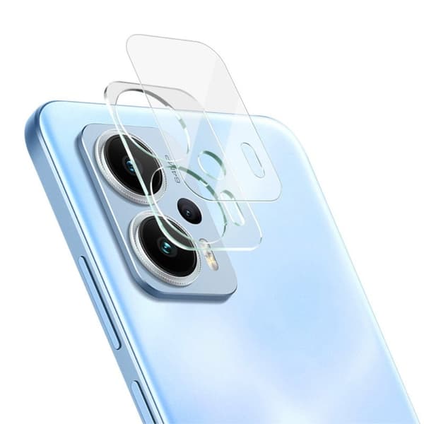 IMAK-kamerabeskyttelse af glas med objektivdæksel af akryl til Xiaomi Redmi Note 12T Pro Transparent