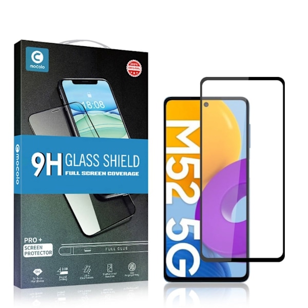 MOCOLO HD karkaistu lasi näytönsuoja Samsung Galaxy M52 5G Transparent