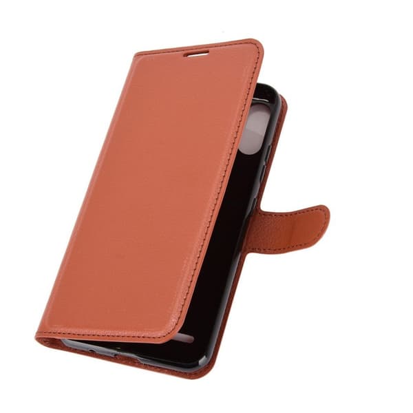 Classic LG K22 flip kuoret - Ruskea Brown