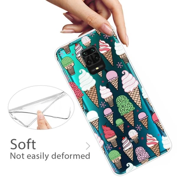 Deco Xiaomi Redmi Note 9 Pro / Xiaomi Redmi Note 9S / Xiaomi Redmi Note 9 Pro Max skal - Glass multifärg