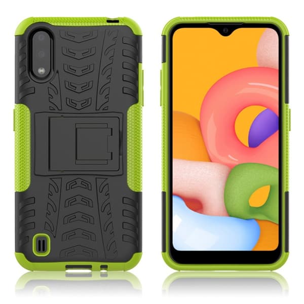 Offroad Samsung Galaxy A01 skal - Grön Grön