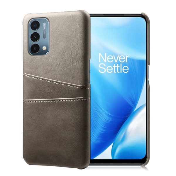 Dual Card OnePlus Nord N200 5G cover - Sølv/Grå Silver grey