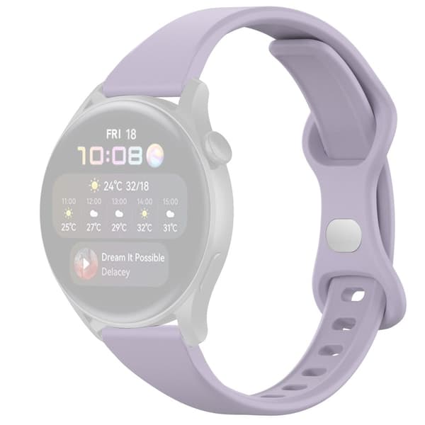 22mm silikonihihna Huawei-kelloon - Laventeli Violetti Purple