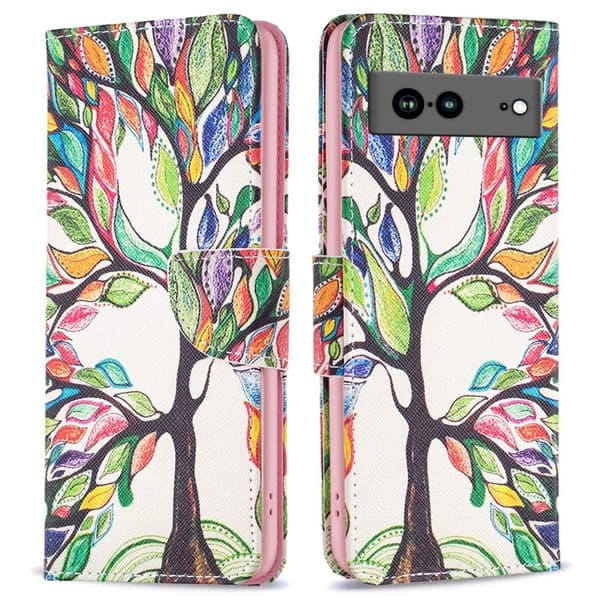 Wonderland Google Pixel 7a fodral -Flerfärgad multifärg