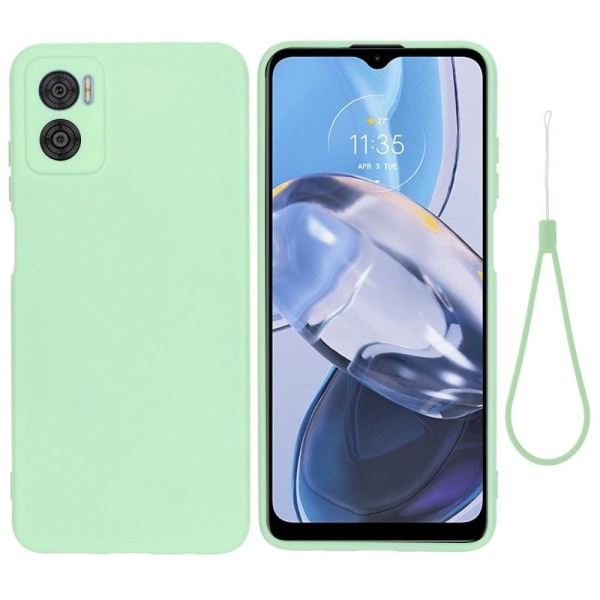 Matta nestesilikoninen kuori Motorola Moto E22i / Motorola Moto E22 - Vihreä Green