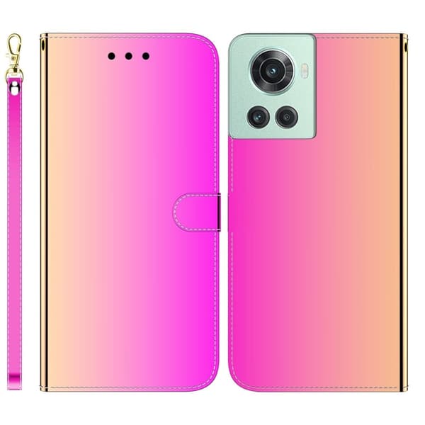Mirror OnePlus 10R / OnePlus Ace flip case - Ruusu Pink