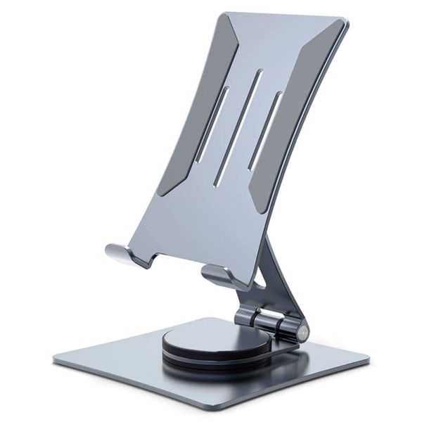 Universal adjustable phone stand holder - Grey Size: L Silvergrå