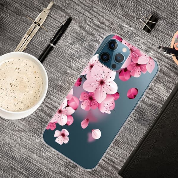 Deco iPhone 13 Pro Suojakotelo - Peach Blossom Pink