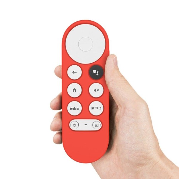 Google Chromecast 2020 TV silicone cover - Red Röd