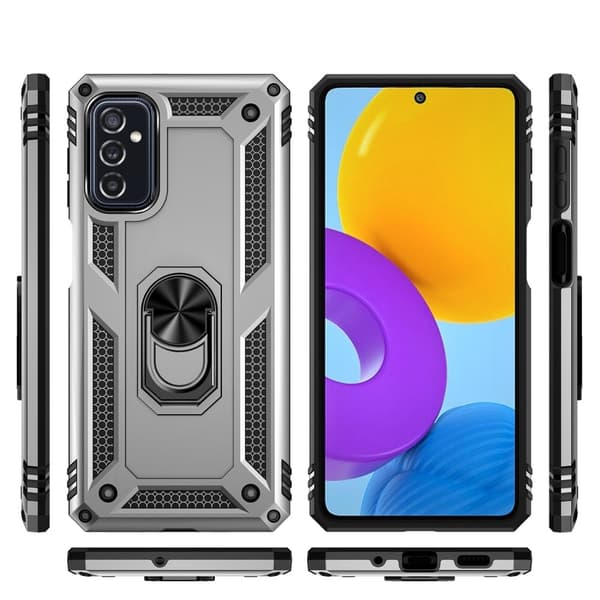 Bofink Combat Samsung Galaxy M52 5G skal - Silver/Grå Silvergrå