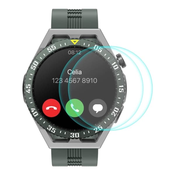 2Pcs HAT-PRINCE Huawei Watch GT 3 SE tempered glass screen protector Transparent