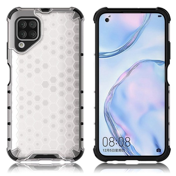 Bofink Honeycomb Huawei P40 Lite / Huawei Nova 6 SE skal - Vit Vit