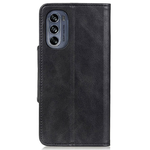 Alpha läder Motorola Moto G62 5G fodral - Svart Svart