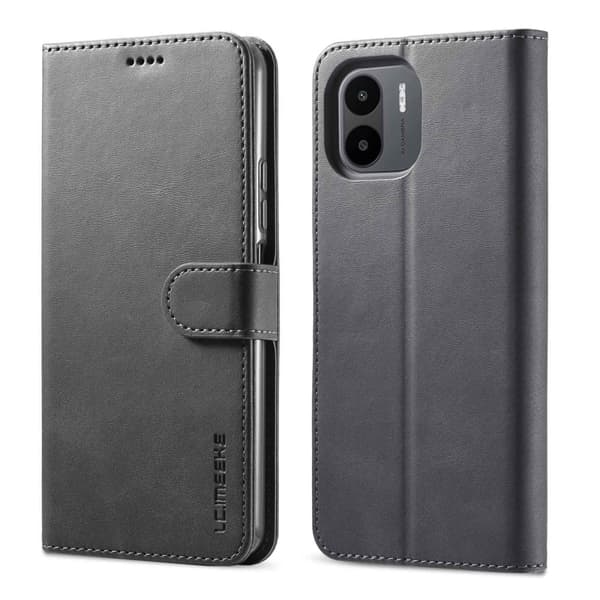 LC.IMEEKE Xiaomi Redmi A1 Flippetui - Svart Black