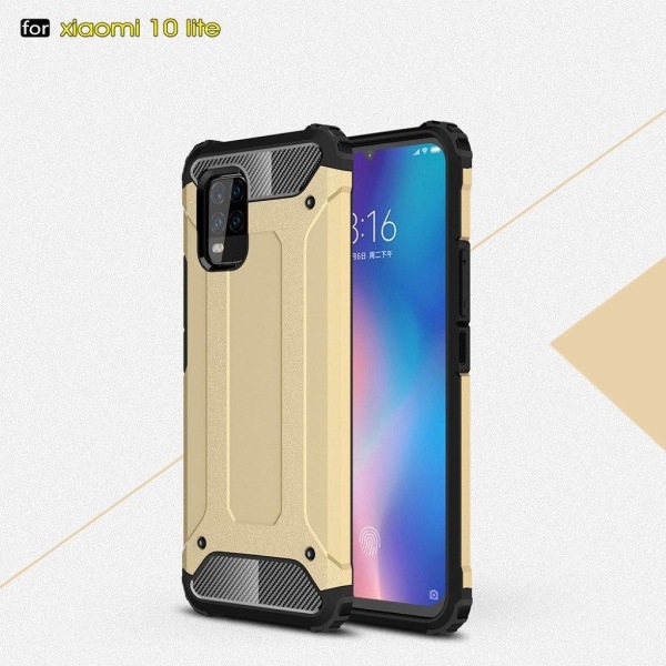 Armour Guard Cover - Xiaomi Mi 10 Lite 5G - Guld Gold