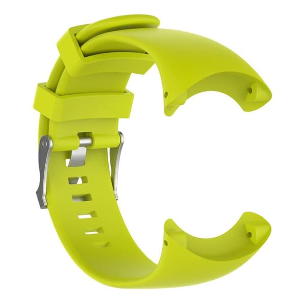 Suunto Core Alu Black Unikt klockband i silikon - Lime grön Grön