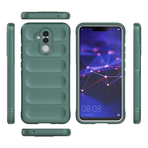 Mjukt greppformat Huawei Mate 20 Lite skal - Grön Grön
