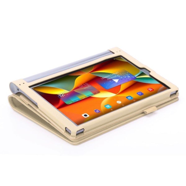 Lenovo Tab 3 Plus 10 nojallinen suojakotelo - Kulta Gold 4a6a | Gold |  Imitationsläder | Fyndiq
