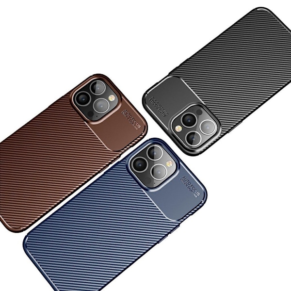 Carbon Shield iPhone 13 Pro Max skal - Svart Svart