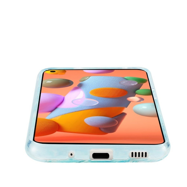 marmor Samsung Galaxy M11 / A11 etui - grøn Green