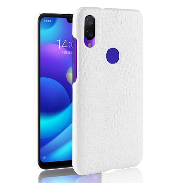 Krokokotelo - Xiaomi Redmi Note 7 / Note 7S - Valkoinen White