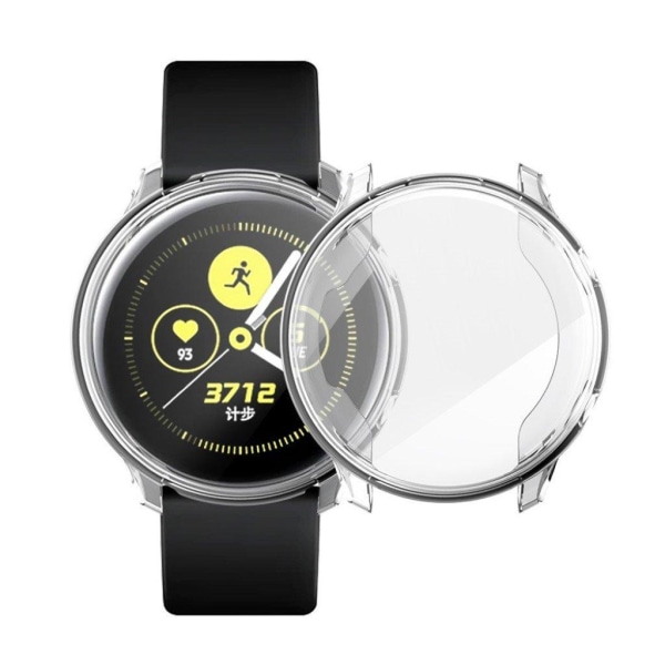 Samsung Galaxy Watch Active galvaniseret cover - gennemsigtig Transparent