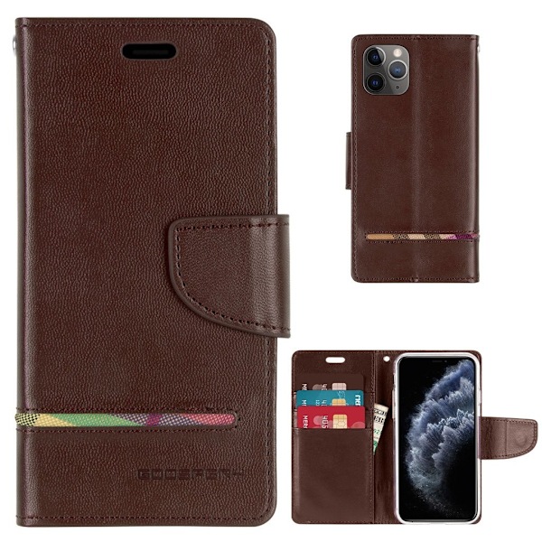 MERCURY Persona Diary - iPhone 11 Pro - Ruskea Brown