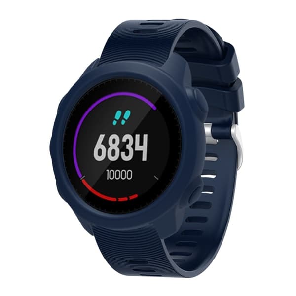 Garmin Forerunner 245 Music / Forerunner 245 Klockfodral Mjukt silikonskydd - Marinblå Blå