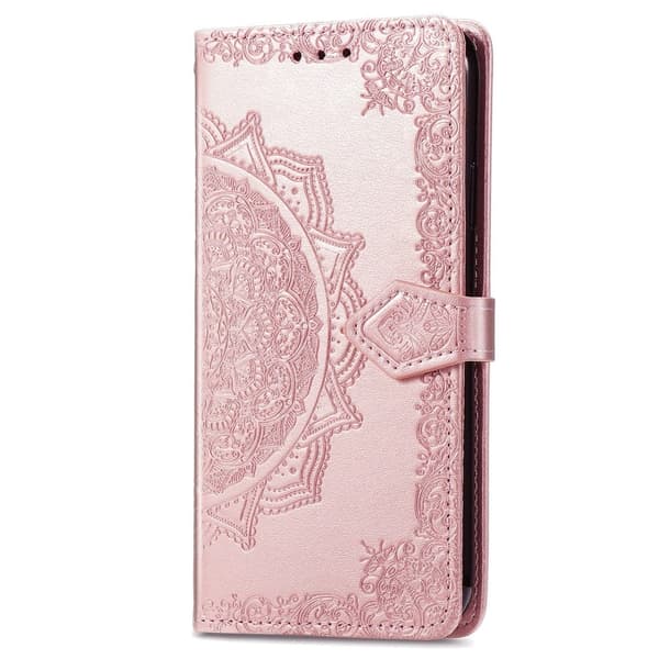 Mandala Samsung Galaxy A24 4G Flippetui - Rose Gull Pink