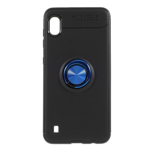 Ringo Samsung Galaxy A10 cover - Sort / Blå Blue