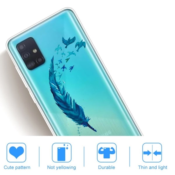 Deco Samsung Galaxy A31 kuoret - Sulka Multicolor