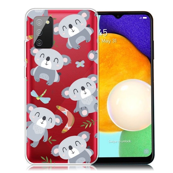 Deco Samsung Galaxy A03s deksel - Koala Silver grey