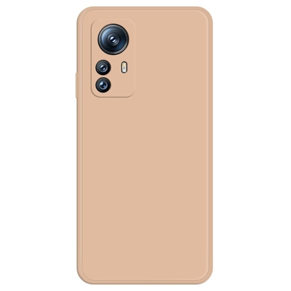 Viistetty pudotuksenesto kumipäällysteinen kansi Xiaomi 12S Pro / 12 Pro - Oranssi Orange