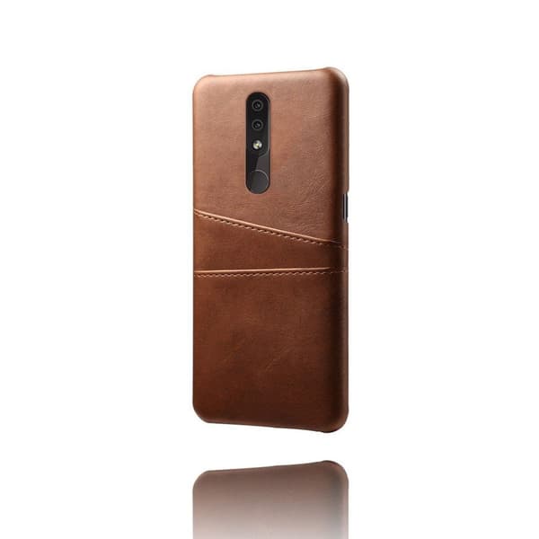 Dual Card Nokia 4,2 case - Brun Brown