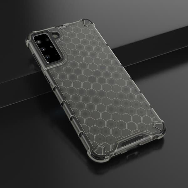 Bofink Honeycomb Samsung Galaxy S21 Plus 5G kotelot - Musta